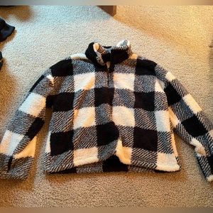 Harper Heritage Cropped Quarter Zip Fleece